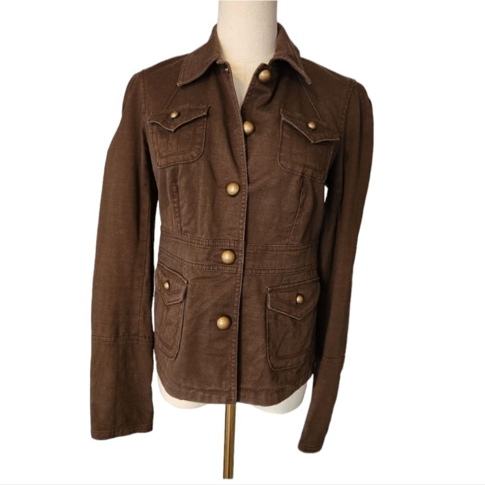Calvin Klein Jeans brown jacket - Size Small